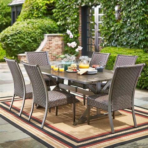 home depot balcony furniture|outdoor patio set home depot.